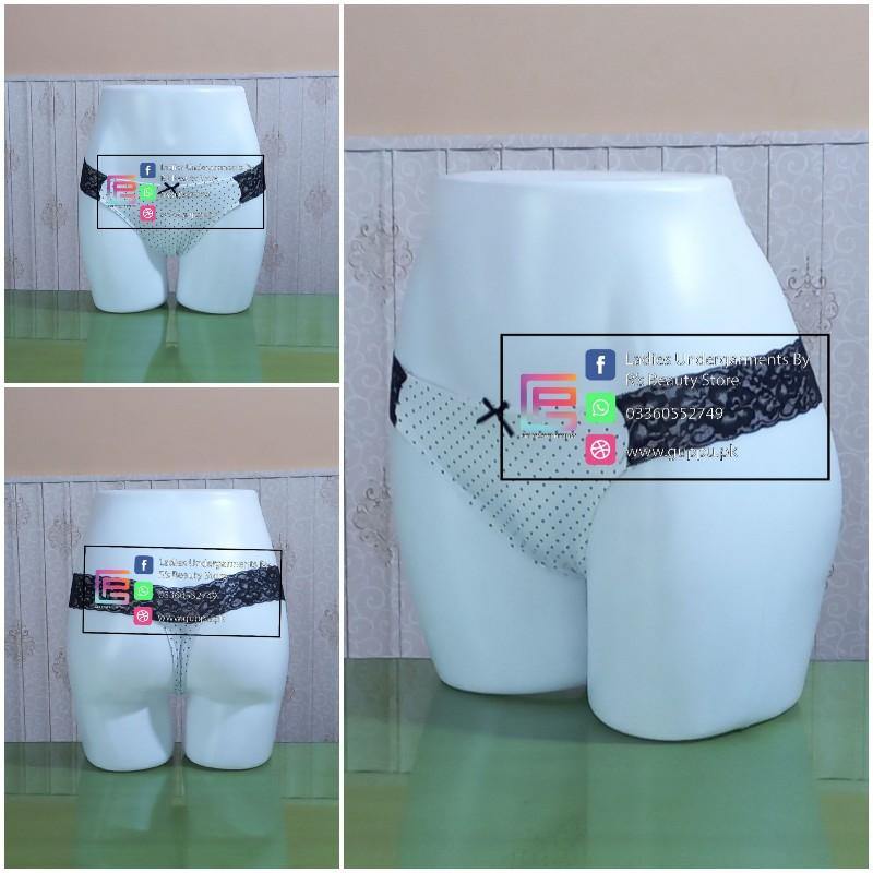 T-Panty Women Thong Underwear Plus Sizes Large XL Thong (Y26)