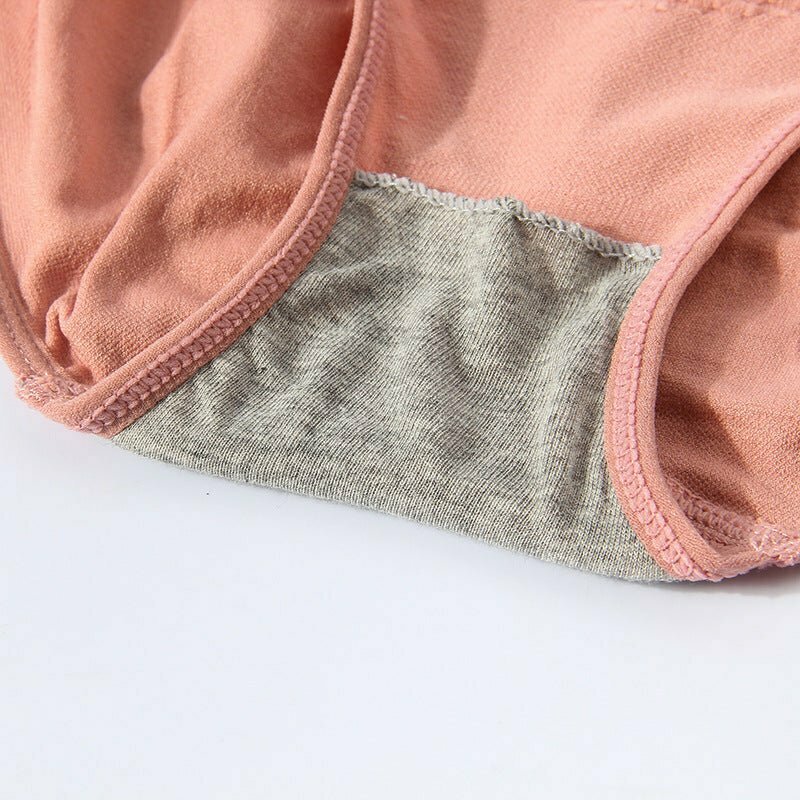 Women Seamless Warm Pants Belly Holding Buttock Lifting Hive Panty Warm Utrus Honey Comb Panty