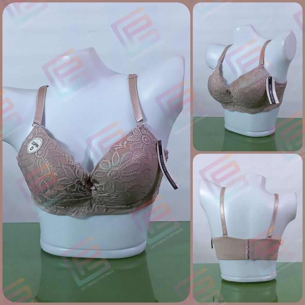 High Quality Plus Size D Cup Padded Pushup Bra