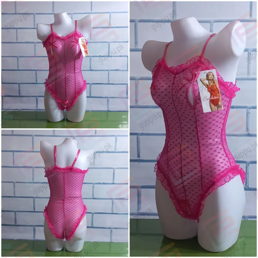 Baby Doll See through Erotic Lingerie Sexy Open Crotch Jumpsuit