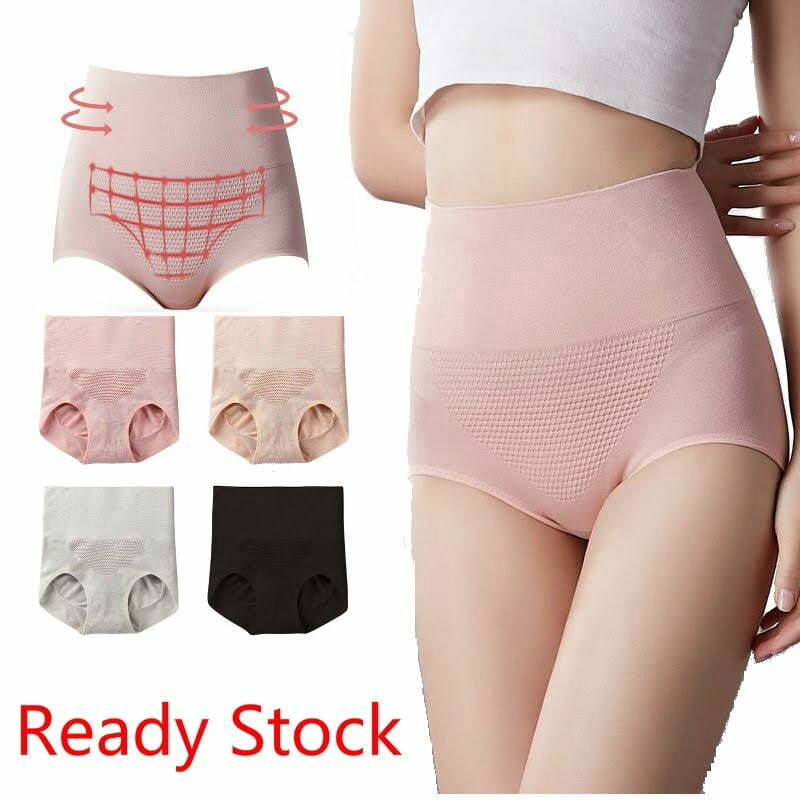 High Waist Minimizer Panty, Slimming Panty, Warm Uterus Honey Comb Underwear