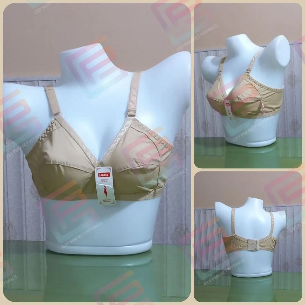Galaxy Cross Cotton Bra Casual Non Padded Wireless