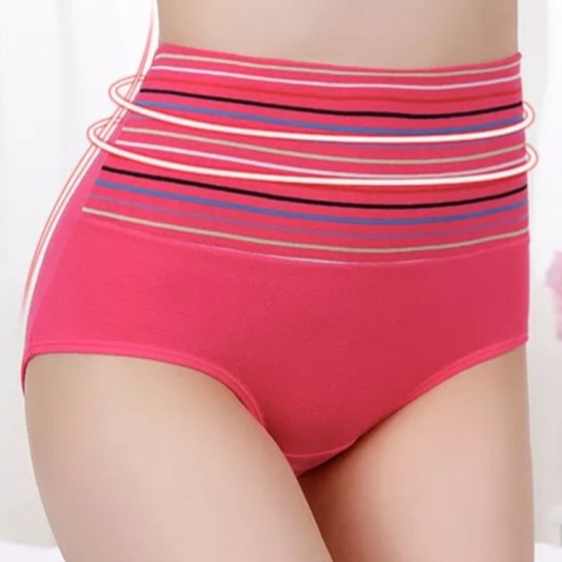 High Waist Tummy Minimizer Panties Large Underwear