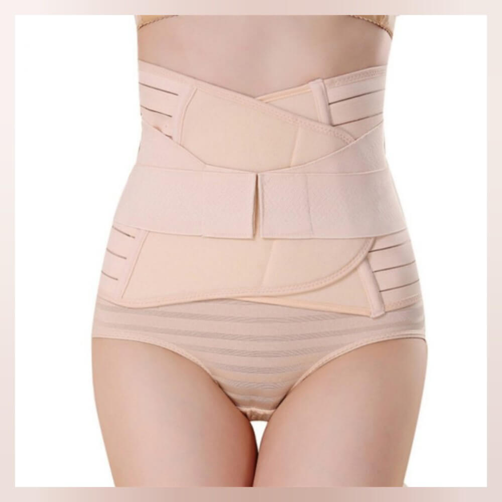 Lumbar Support Belt Waist Treatment Lumbar Disc Herniation Lumber Muscle Strain 3 In 1 Postpartum Belly Belt