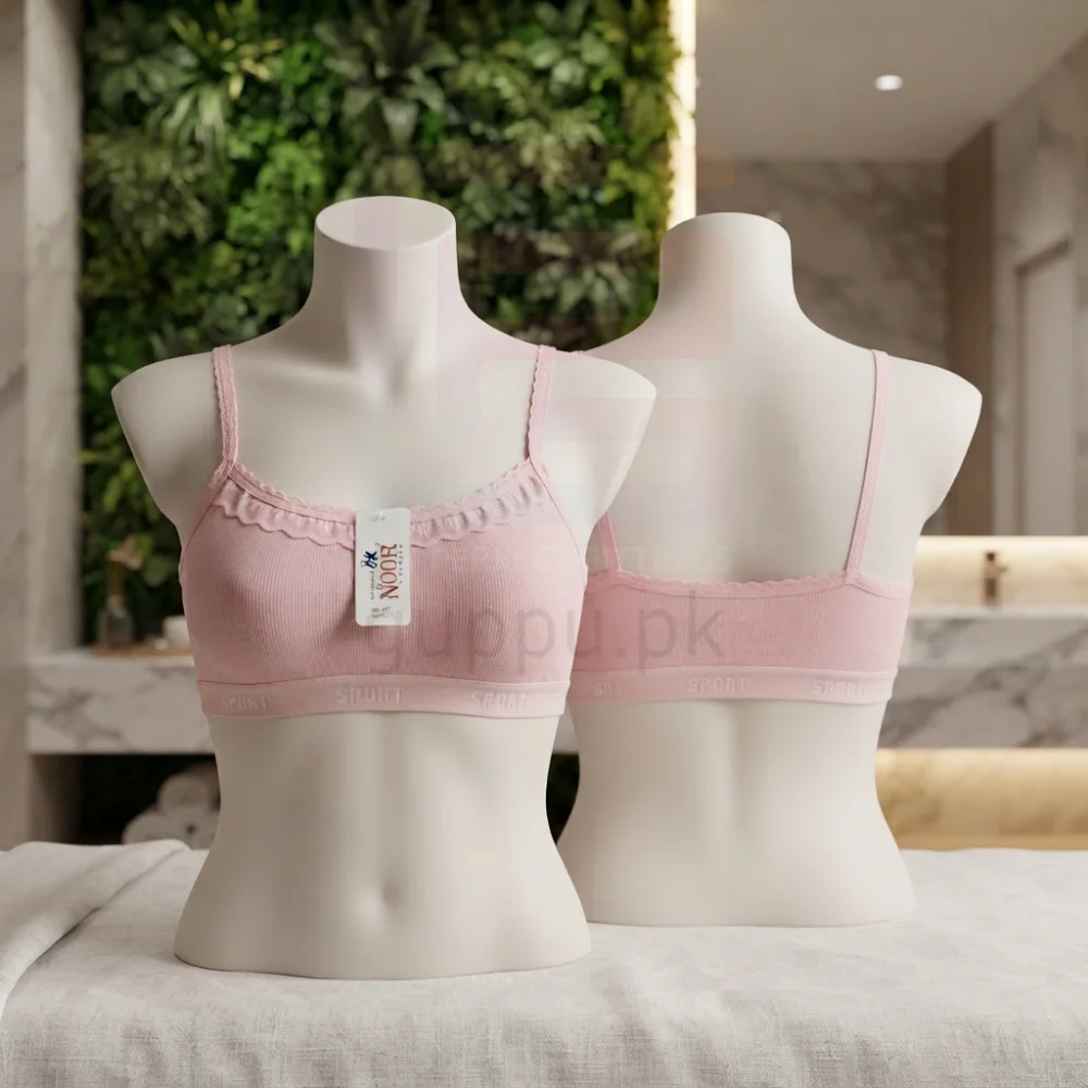 Ok Noor Premium Cotton Training Bra for Girls | Age 8-14