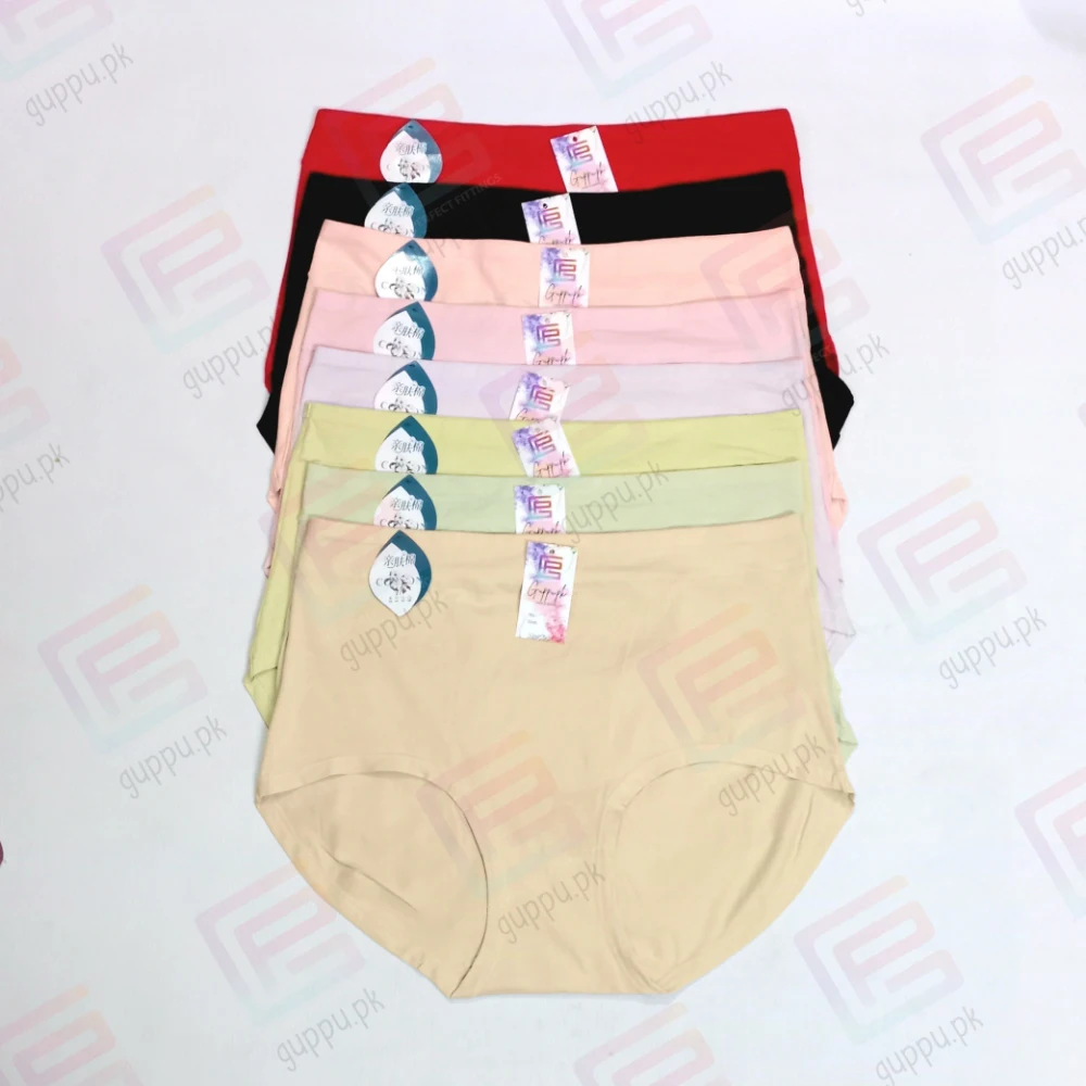 Plus Size Cotton Panty High Waist Underwear 6XL