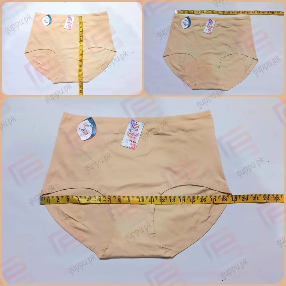 Plus Size Cotton Panty High Waist Underwear 6XL