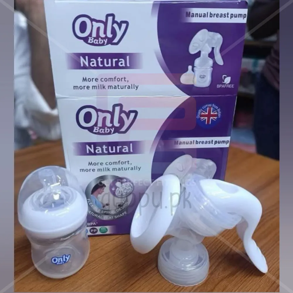 Manual Breast Pump with Feeder and Pacifier Set – Portable, Electric-Free