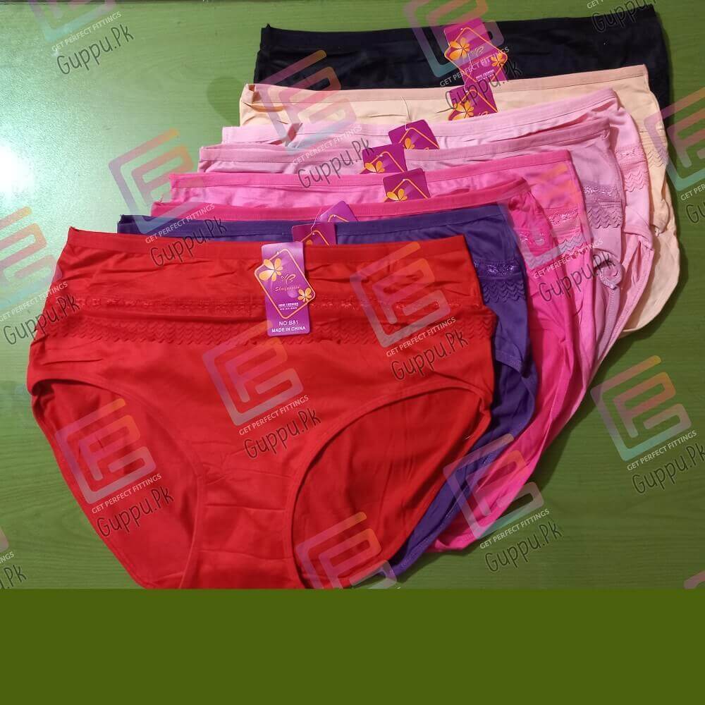 Plus Size Women Panty 4XL /5XL / 6XL Soft Underwear For Women-guppu.pk