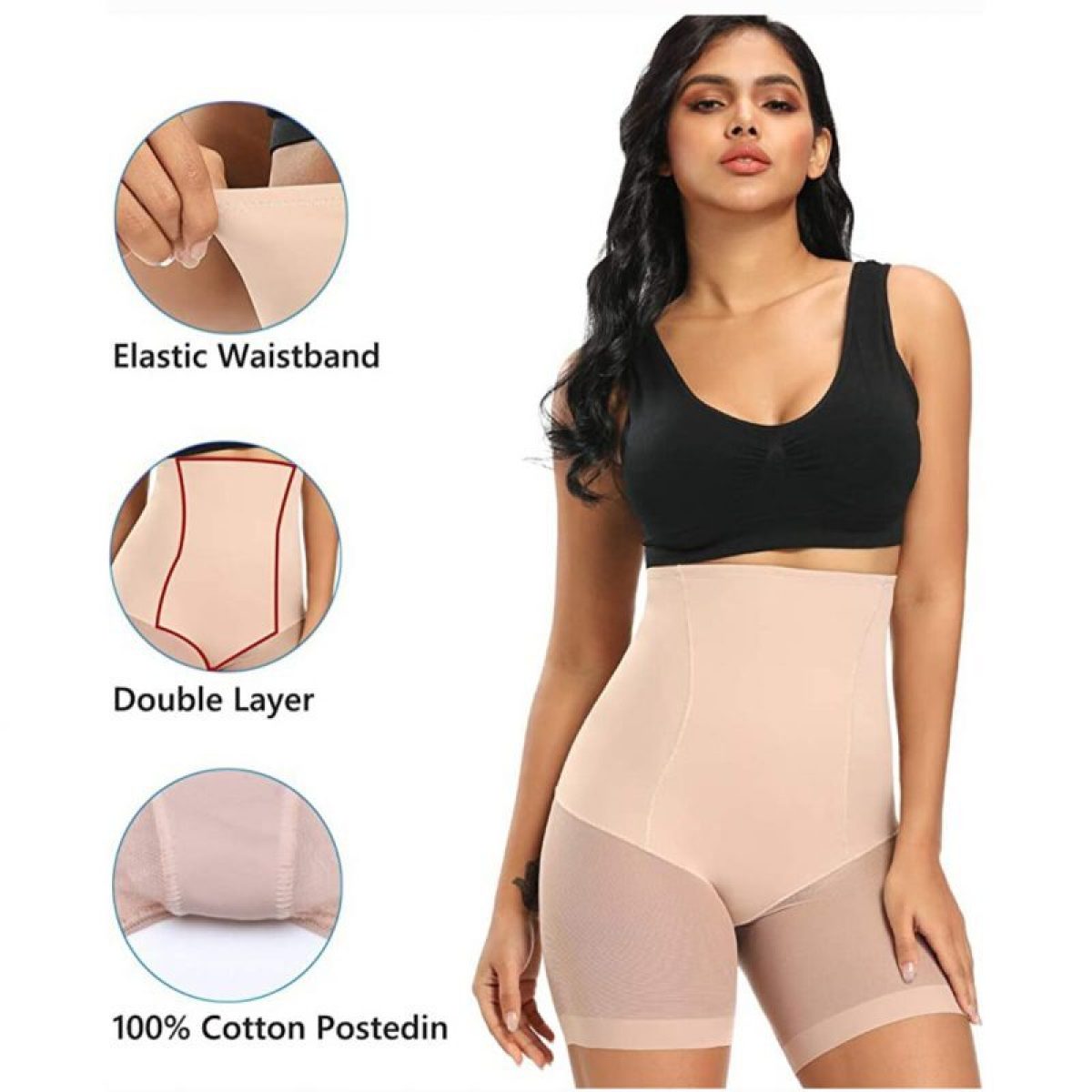 High Waisted Body Shaping Shorts for Women Shapewear Ice Silk Breathable  Mesh (Color : Brown, Size : X-Large) : : Clothing, Shoes &  Accessories