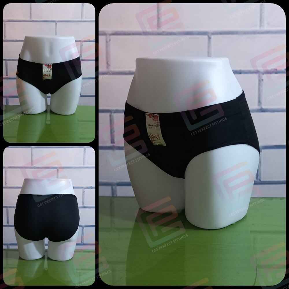 Casual & Period Soft Blended Panty Black