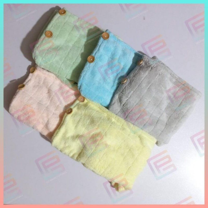 5 Colours high Quality Imported Microfibre hair drying towel cap shower towel twist head towels