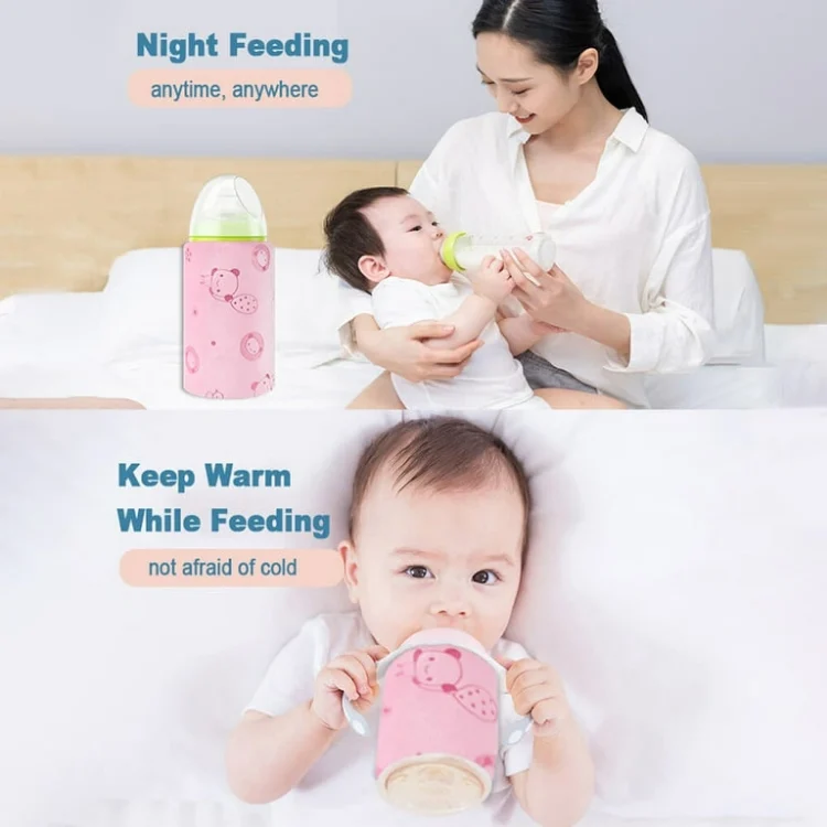 Portable USB Baby Feeder Warmer Cover