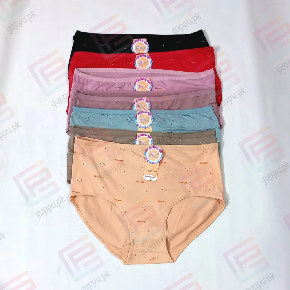 Plus Size Soft Blended Floral Underwear for Women 4XL-6XL | Stretchable & Comfortable