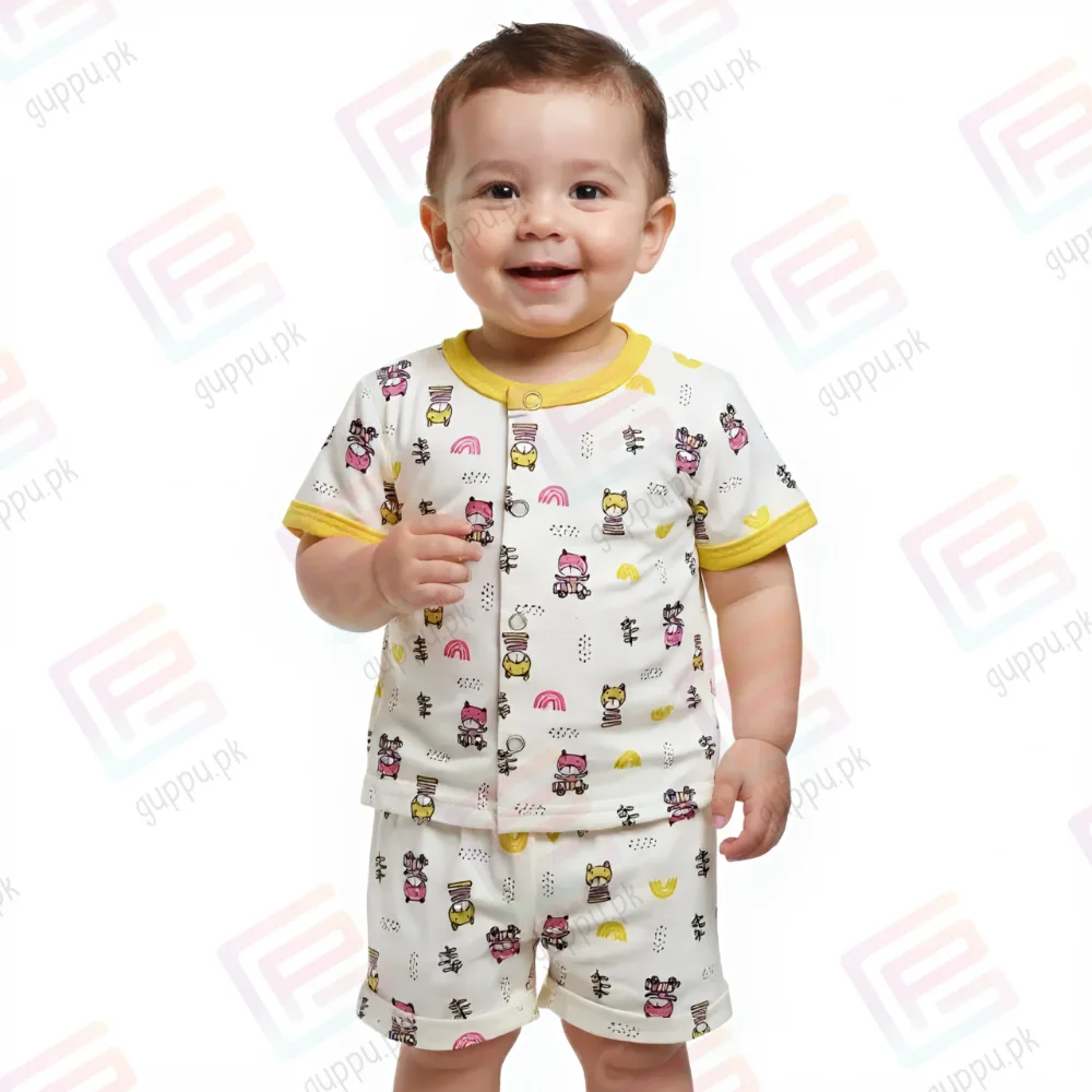 Adorable Baby Summer Outfit | Soft Cotton Blend | 0-6 Months