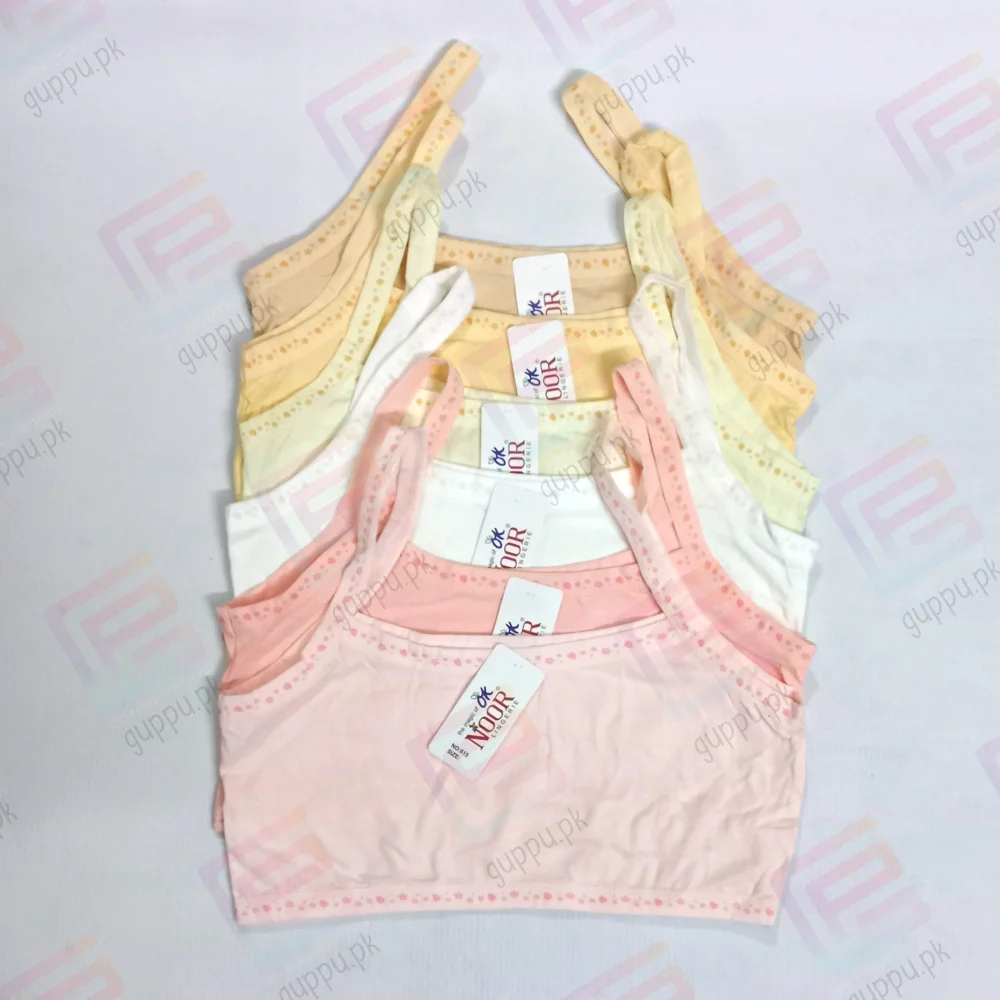 Premium Quality Ok Noor Cotton Training Bra for Puberty Girls