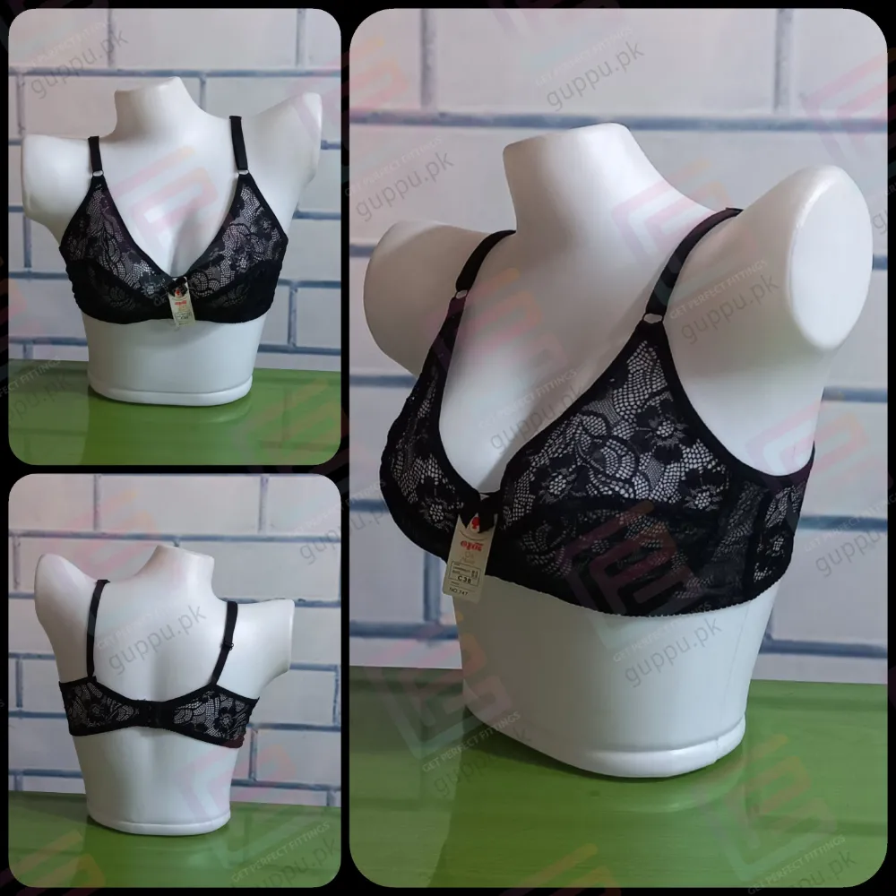 Ok Noor C Cup Transparent Full Net Bra – Article 747