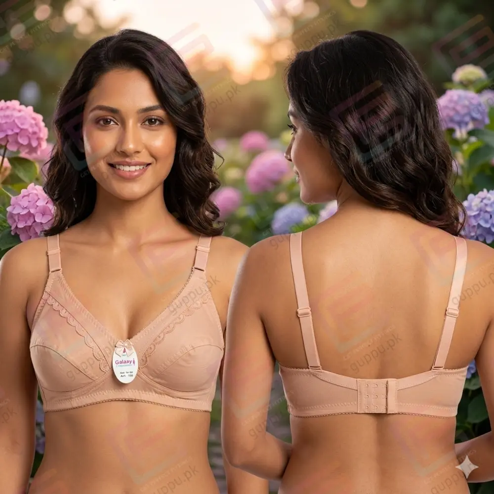 Galaxy Cotton Soft Bra for Women 135– Breathable Summer Everyday Bra | Available in Sizes 32–48