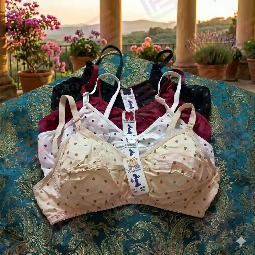GFG Lawn Bra Hearts Print