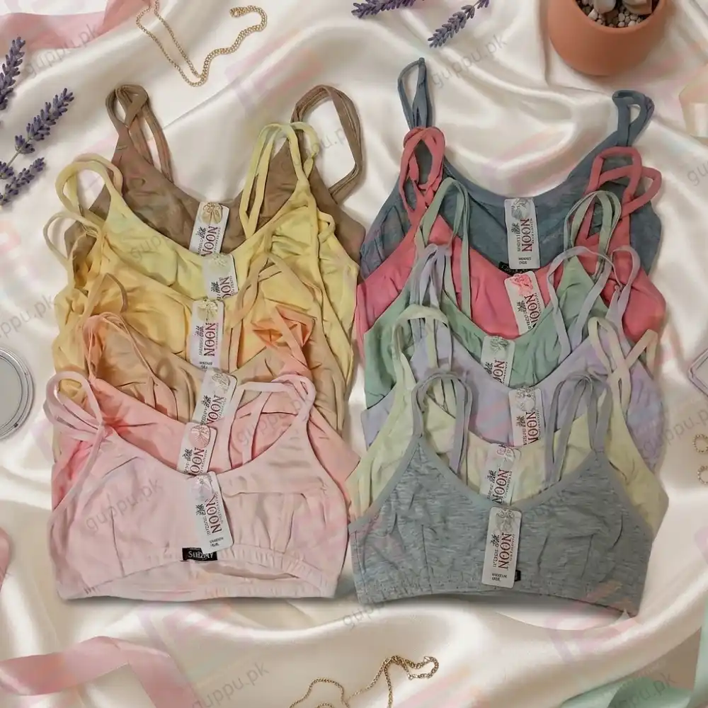 girls first bra wireless soft lined cups multiple colors